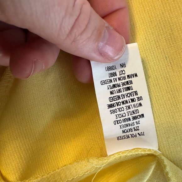 Sunny Leigh yellow blazer- size 4 - Picture 6 of 7